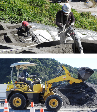 法面(のりめん)工事の仕事について